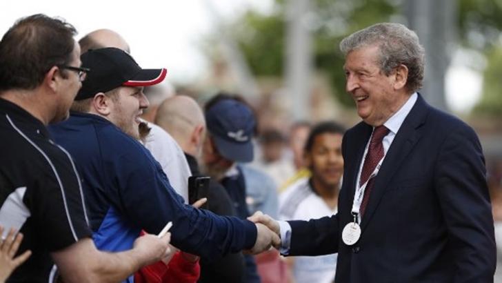 Will Roy Hodgson still be smiling after Crystal Palace's match with West Ham?